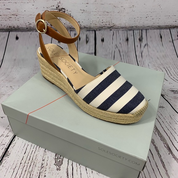 Sole Society Shoes - Sole Society Channing Espadrille Wedges